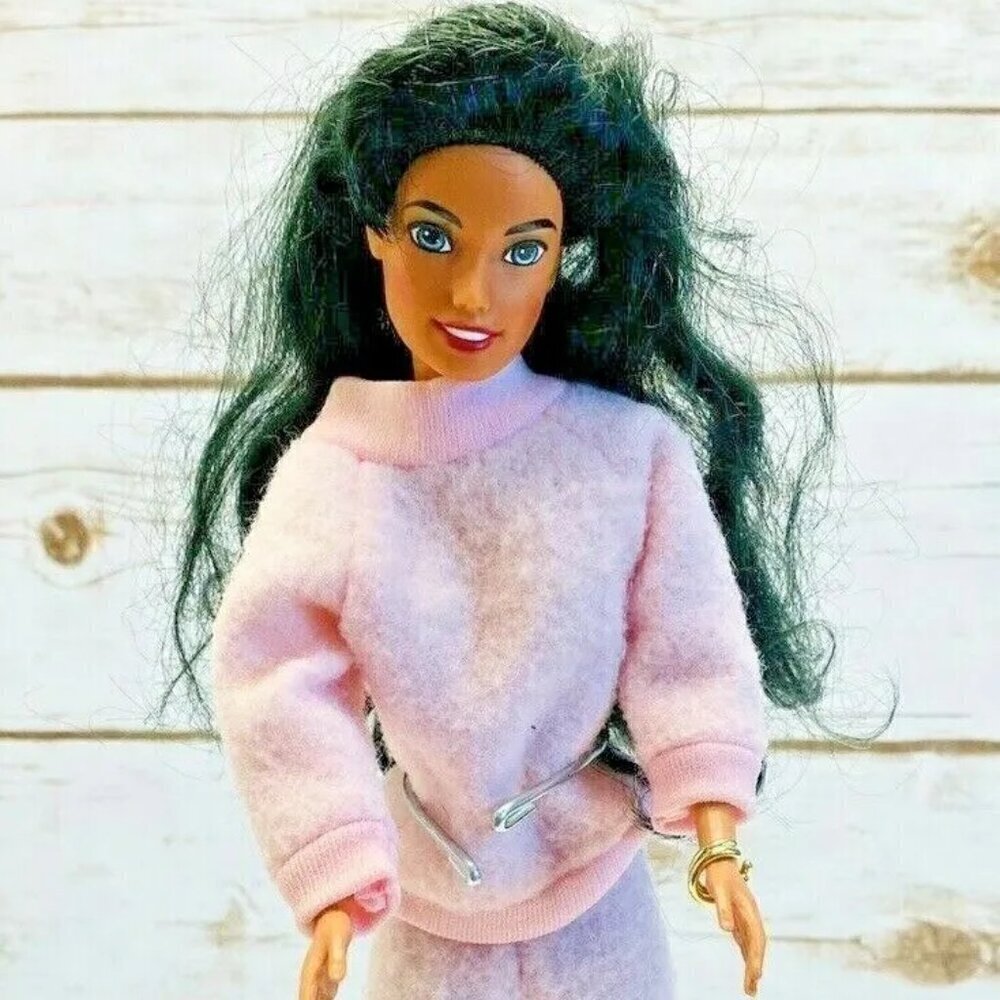 MATTEL BARBIE Disney Doll Articulated Elbows & Knees Two Piece Outfit 12" Tall